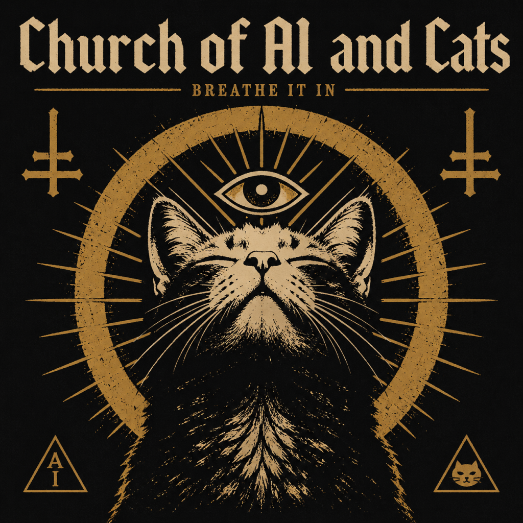 AI-koty grają metal o ludzkich dramatach. Church of AI and Cats debiutuje na YouTube