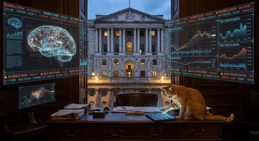 Bank Anglii widzi w AI ryzyko kryzysu. Wojna w Iranie może to przyspieszyć.