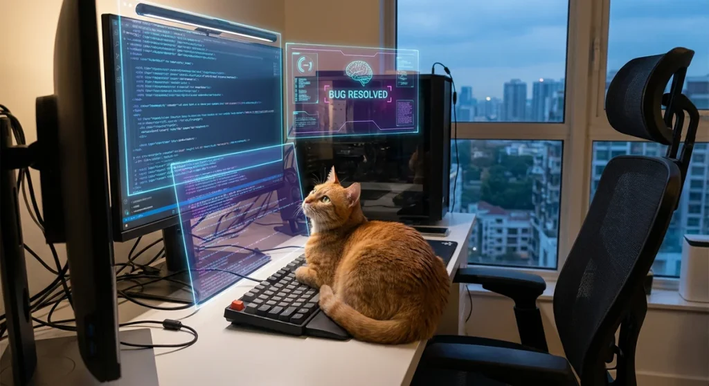 Czy AI przejmie pracę programistów? Nowy model osiągnął 76.8% w SWE-bench.