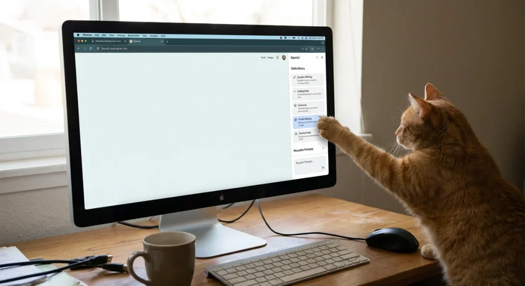 Google wprowadza funkcję Skills do Chrome. Twoje prompty Gemini powrócą do życia jednym kliknięciem.
