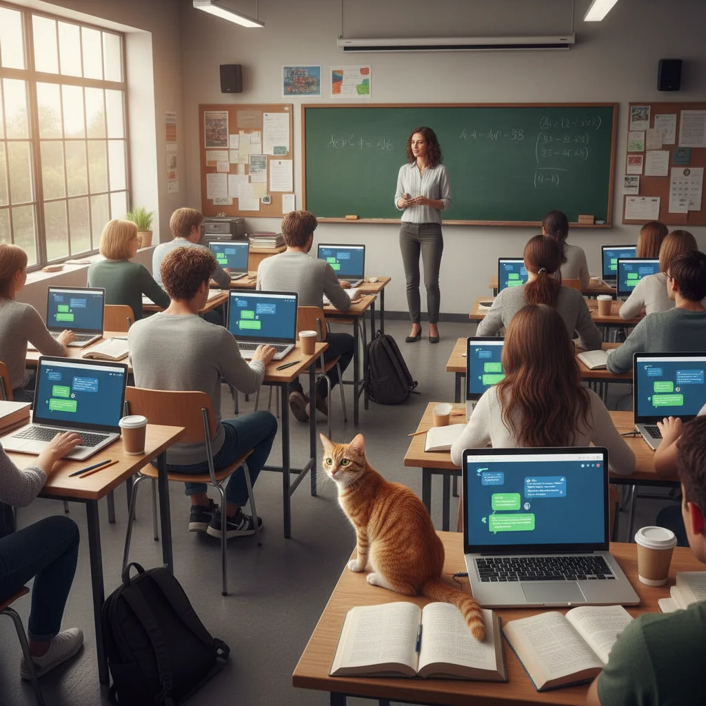 Nauczyciel kontra chatbot w klasie. Czy AI przejmie jego lekcje?