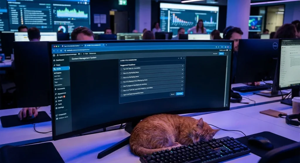 Sztuczna inteligencja w systemach CMS zmienia podstawy SEO. Czy redaktorzy stracą kontrolę nad tytułami?