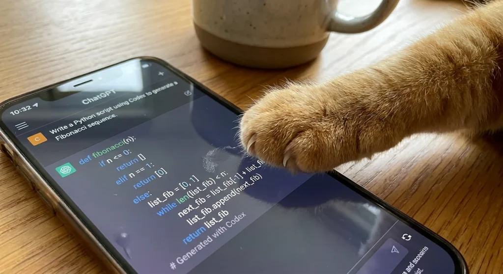 Codex trafia do mobilnego ChatGPT. Czy programiści stracą pracę w pociągu?
