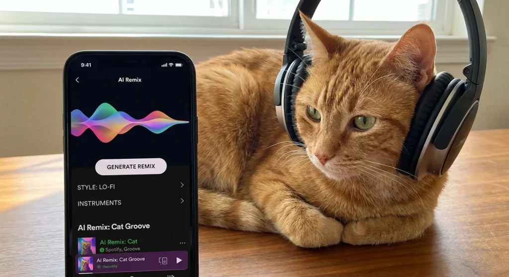 Spotify zawiera umowę z Universal. Subskrybenci zyskują narzędzie do remiksów AI